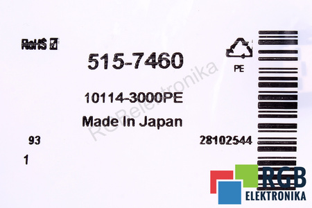 10114-3000PE 3M TOUCH SYSTEMS MDR 14PIN ARTICULAREA
