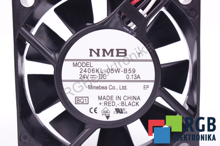 A90L-0001-0506#105 FANUC 2406KL-05W-B59 60X60X15MM, 24V, 0.13A EVANTAI