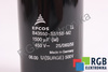 CONDENSATOR B43550-S5158-M2 EPCOS U SURGE 500V 1500UF, 450VDC CONDENSATOR