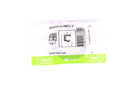 40X62X10 SKF HMS5V FPM RADIAL SHAFT SEAL AMBALAJ