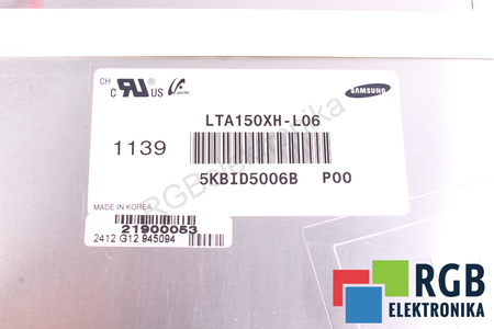 LTA150XH-L06 SAMSUNG MATRICE LCD