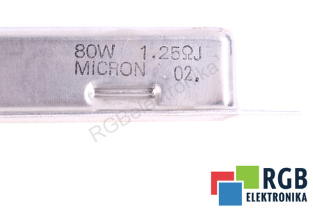 REZISTENȚĂ 1.25 OHM MICRON 1.25OHM, 80W