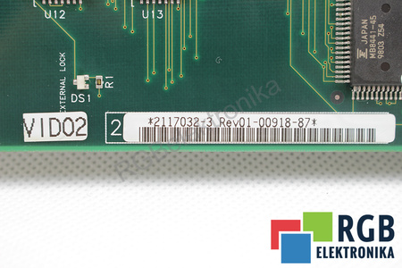 2117032-3 GE YOKOGAWA MEDICAL SYSTEMS GEYMS VID02 PENTRU LOGIQ 400