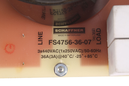 FS4756-36-07 SCHAFFNER DEFECT – PENTRU PIESE