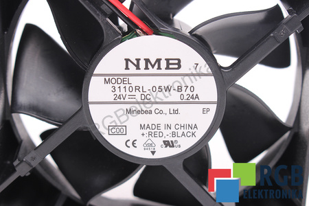 3110RL-05W-B70 MINEBEA 80X80X25MM, 24V EVANTAI
