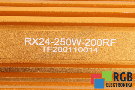 REZISTENȚĂ AHP250W-200RF SR PASSIVES 200R 250KW, 200OHM REZISTENȚĂ