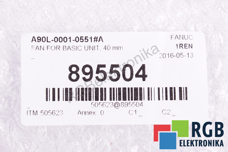 A90L-0001-0551#A FANUC 1608VL-05W-B49 EVANTAI