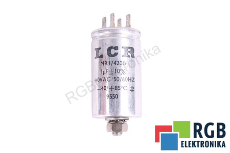 CONDENSATOR MRI/420B LCR 1UF, 440V CONDENSATOR
