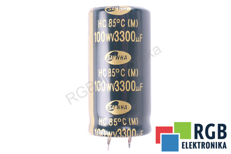 CONDENSATOR 3300UF 100V SANWHA