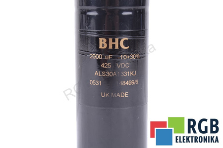 CONDENSATOR ALS30A1331KJ BHC COMPONENTS LTD 2000UF, 425V