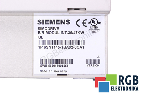 6SN1145-1BA02-0CA1 SIEMENS VERSION A SIMODRIVE 611