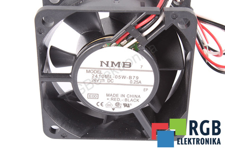 2410ML-05W-B79 NMB TECHNOLOGIES 60X60X25MM, 24V, 0.25A EVANTAI