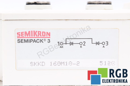 SKKD160M10-2 SEMIKRON SEMIPACK 3 160A, 1600V