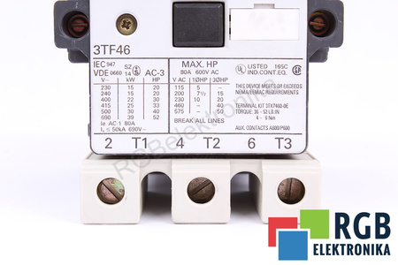 3TF4622-0AN2 SIEMENS 3TF46 600V 80A