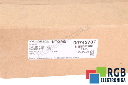 BFK458-12E INTORQ KENDRION FRÂNĂ