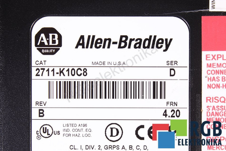 2711-K10C8 ALLEN BRADLEY PANELVIEW 1000