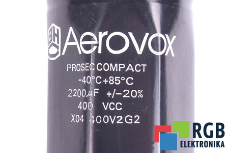CONDENSATOR 2200UF 400V AEROVOX PROSEC COMPACT