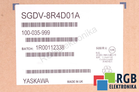 SGDV-8R4D01A YASKAWA