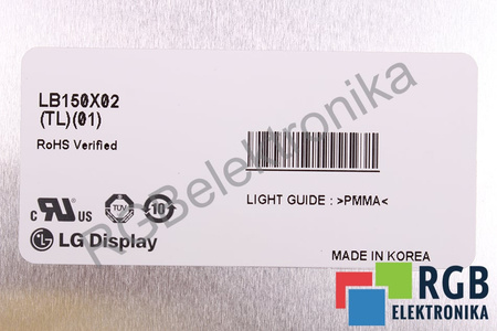 LB150X02 LG 15" MATRICE LCD