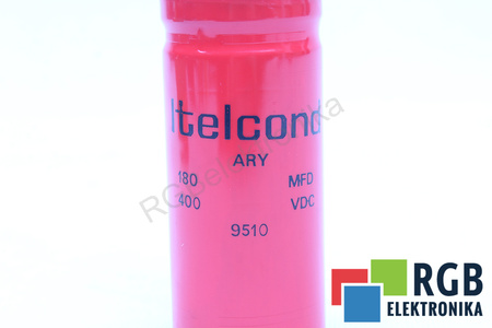 CONDENSATOR 180UF 400V ITELCOND CONDENSATOR