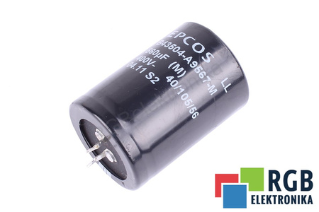 CONDENSATOR B43504-A9567-M EPCOS 560UF, 400V