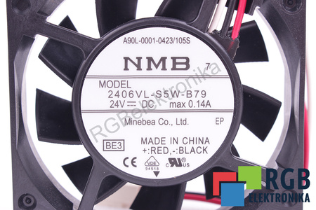 A90L-0001-0423#105S FANUC 2406VL-S5W-B79 60X60X15MM, 24V EVANTAI