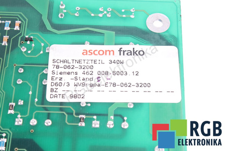 78-062-3200 ASCOM 462008.5003.12 PENTRU PIESE