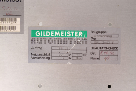 EPL2-G2 GILDEMEISTER GRILĂ