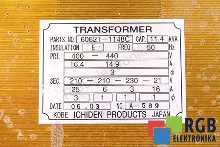 60621-1148C ICHIDEN TRANSFORMATOR