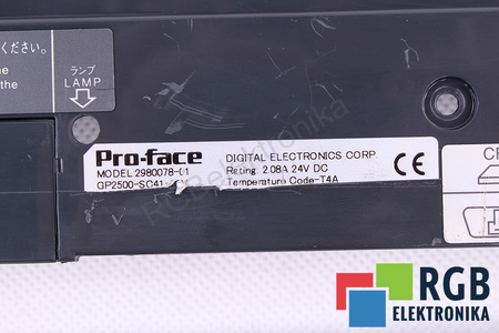 GP2500-SC41-24V PRO-FACE 2980078-01 SPATELE CARCASEI