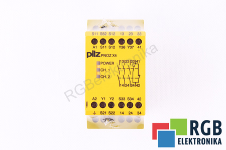 PNOZ X4 230VAC 3N/O 1N/C PILZ 774738 RELEU DE SIGURANȚĂ