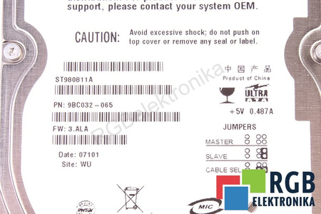 ST980811A SEAGATE MOMENTUS 4200.3 80GB