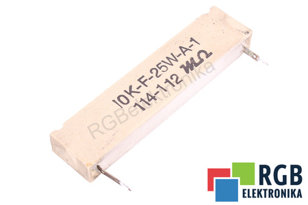 REZISTENȚĂ 10K-F-25W-A-1 114-112 25KW, 10KOHM REZISTENȚĂ