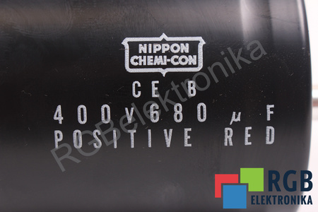CONDENSATOR 680UF 400VDC NIPPON CONDENSATOR