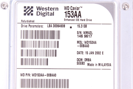WD153AA-00BAA0 WESTERN DIGITAL 15.3GB