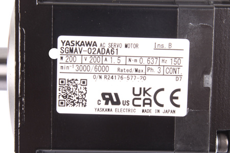 SGMAV-02ADA61-OY YASKAWA SGMAV-02ADA61