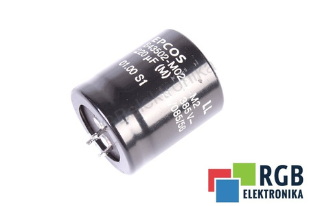 CONDENSATOR B43502-M0227-M2 EPCOS 220UF, 385VDC CONDENSATOR