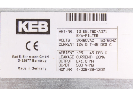 13.E5.T60-A071 KEB