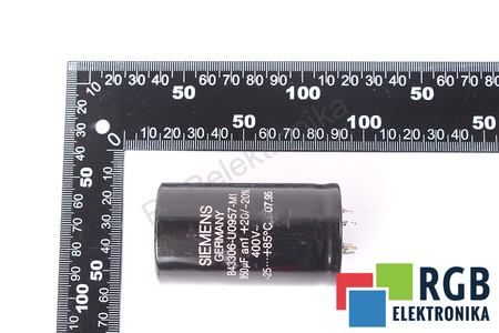 CONDENSATOR B43306-U0957-M1 SIEMENS 950UF, 400VDC CONDENSATOR