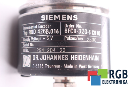 ROD426.B.016 HEIDENHAIN ID.NR.254204-23 6FC9-320-3KN CODER