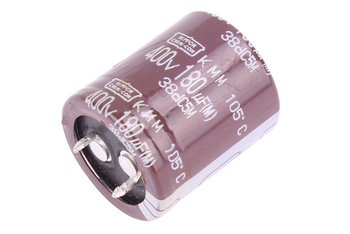 CONDENSATOR 180UF 400V NIPPON CONDENSATOR