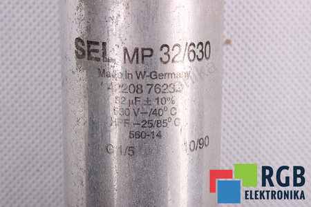 CONDENSATOR MP32/630 SEL 32UF, 630V CONDENSATOR