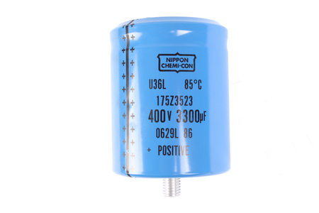 CONDENSATOR U36L NIPPON 175Z3523 3300UF, 400V, 80MM, 100MM CONDENSATOR