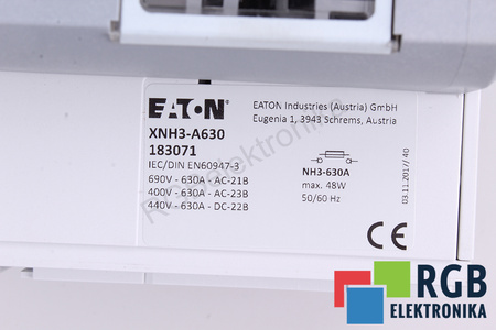 HXNH630/1 EATON IDT CARCASĂ SIGURANȚĂ