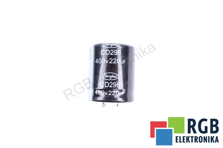 CONDENSATOR CD296 JIANGHAI 220UF, 400V CONDENSATOR