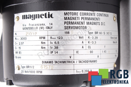 BR60S30/12 MAGNETIC
