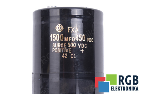 CONDENSATOR FXA HITACHI 1500UF, 450V CONDENSATOR