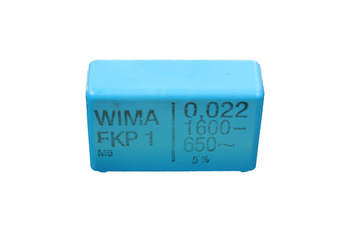 CONDENSATOR 0.022UF FKP1 WIMA 1600VDC, 650VAC