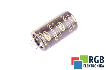 CONDENSATOR 220UF 400V SAMWHA CONDENSATOR