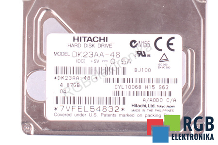 DK23AA-48 HITACHI 4GB, IDE, 2.5", HDD
